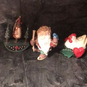 Set of 3 Christmas ornaments